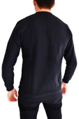 Erkek Sıfır Yaka Sweat Yaprak Desenli BGL-ST01705 - 9
