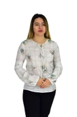 Kadın Çiçekli Bluz BGL-ST00591 - 4