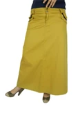 Kadın Kanvas Uzun Etek MNLS87001 - 12