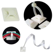 Yapışkanlı Kroşe Kablo Parti Balon Süs Asma 28x28 mm 100'lü Paket thumbnail 2