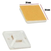 Yapışkanlı Kroşe Kablo Parti Balon Süs Asma 28x28 mm 100'lü Paket thumbnail 4