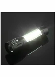 Ultra Güçlü Usb Şarjlı El Feneri Orjinal Kutusunda  Kamp Feneri Avcılık Feneri Polis Feneri - 3
