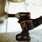 Worx Wx272 20Volt/2.0Ah Li-İon Çift Akülü Şarjlı 300Nm Kömürsüz Profesyonel Somun Sıkma - 11