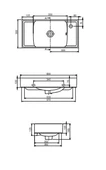 Sharp Etajerli Lavabo 60*30 Cm - 2