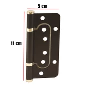 Dekoratif Mobilya Pencere Kapı Kelebek Menteşe Siyah 11 cm - 3