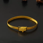 Trabzon Hasır 14 Ayar Altın Bileklik thumbnail 4