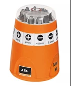 AEG Bits Uç Seti 10 Parça 1/4 Matkap Vidalama Ucu Seti 25 mm - 1