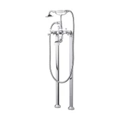 Newarc Hexa Tabandan Banyo Bataryası - Krom 104505 - 1