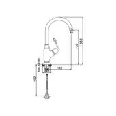 Newarc Golden Evye Bataryası - Krom 951532 - 2