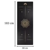 XTR Fitness Yoga Matı Premium Gold Series 5 mm - 5