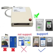 USB 2.0 to 68 pin ATA PCMCIA  kart okuyucu adaptör - 5