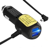 Navigasyon araç şarj adaptörü ve çift çıkışlı usb 5v1A -5v2.5A thumbnail 1