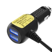 Navigasyon araç şarj adaptörü ve çift çıkışlı usb 5v1A -5v2.5A thumbnail 6