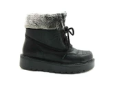 Marine Shoes Kürklü Termal Kar Botu Siyah-Rugan 86 4013 - 1