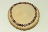 Rodonit Taşı Kolye 8mm (klipsli) - 3