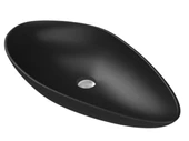 Olıve Tezgah Ustu Lavabo 75*38 Cm Mat Antrasıt - 1