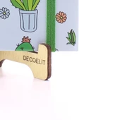 Lastikli Noktalı Sert Kapak Kaktüs Defter - 2