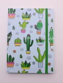 Lastikli Noktalı Sert Kapak Kaktüs Defter - 3
