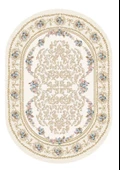 Brillant İpek Latex Oval Kaymaz Taban Halı-FASHION HJE11693.804-(130x190) - 1
