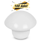 Mantar Düğme Kulp Çekmece Dolap Dolabı Kapak Kulpu Kulpları Kulbu Beyaz (100 ADET) Mobilya Mutfak thumbnail 1