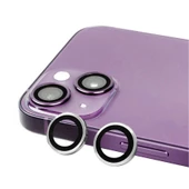 Vendas iPhone 14 Plus Uyumlu Lins Serisi Renkli Kamera Lens Koruyucu - 10