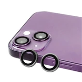 Vendas iPhone 14 Plus Uyumlu Lins Serisi Renkli Kamera Lens Koruyucu - 8