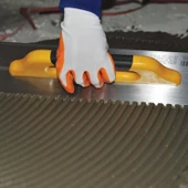 Dekor 234 Seramik Malası Kapalı Plastik Saplı 8x8 Diş 50 cm - 2