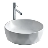 E-2110 Tezgah Üstü Porselen Lavabo E-2110 - 2