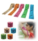 SPOL Desenli Kinesio Band, 5 Cmx5mt Sporcu Ağrı Bandı - 1