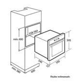 TEKA HAK 627 WH MULTİFONKSİYONEL FIRIN thumbnail 2