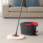 Vileda Turbo Pedallı Temizlik Seti + 2'li Yedek Paspas - 3