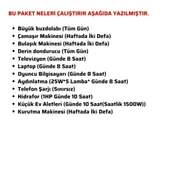 Teknovasyon Arge Güneş Enerjisi Solar Paketi 11kva İnverter 550 watt Güneş Paneli 48V 100 Amper Lityum Akü - 4