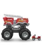 Hot Wheels Mega 5 Alarm Monster Truck İtfaiye Aracı HHD19 - 5