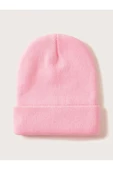 Neon Turuncu Basic Bere Unisex  Turuncu Bere  Açık Pembe Standart - 1
