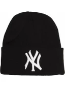Ny  New York Yankees Nakışlı Bere  Siyah - Beyaz Tek Beden - 1