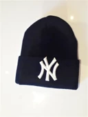 Ny  New York Yankees Nakışlı Bere  Lacivert - Beyaz Tek Beden - 1
