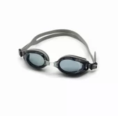 Mavi Çocuk Yüzücü Gözlüğü Havuz Deniz Gözlüğü 9-14  yaş  Siyah - 3