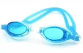 Mavi Çocuk Yüzücü Gözlüğü Havuz Deniz Gözlüğü 9-14 yaş Açık Mavi - 1