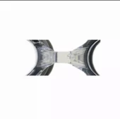 Mavi Çocuk Yüzücü Gözlüğü Havuz Deniz Gözlüğü 9-14 yaş Siyah - 5