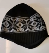 İçi Polarlı Kulaklı Bere Kışlık Bere   LACİVERT thumbnail 7