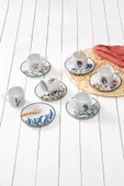 Porland Flower Garden Çay Fincanı 180cc 6 Kişilik 12 Parça - 2