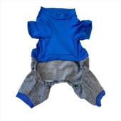 Superman Penye Tulum Köpek Tulumu Köpek Elbisesi - 6