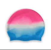 Siyah Silikon Renkli Bone Düzrenk Slikon Bone Pembe - Mavi Standart - 2