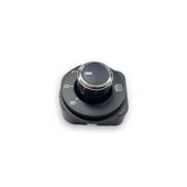 VW Polo 2010-2014 Dış Dikiz Aynaları Ayar Düğmesi Krom 6R1959565F - 1