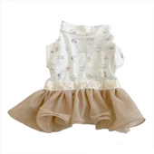 Sun Cream Tütülü Köpek Elbisesi,  Kıyafeti Tutu - 6