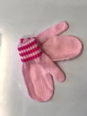 Bebe  Çocuk Eldiveni 0-3 Yaş  Pembe 0-2 Yaş - 2