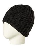 Beyaz Mansız Bere Düz Erkek Beresi  Siyah Standart thumbnail 1