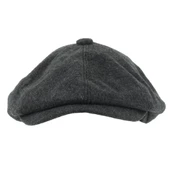 PEAKY BLİNDERS MODEL KASKET KAŞE KUMAŞ  Gri L - 1