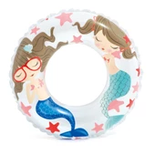 Renkli Plaj Hayvanları Figürlü Çocuk Simidi 61 Cm Sarı - 1