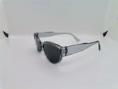 Cat Eye Bayan Oval Güneş Gözlüğü Beyaz Güneş Gözlüğü Beyaz Tek Ebat - 2